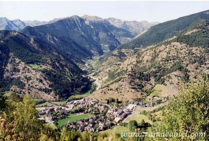 Ordino y los primeros metros de ascensin