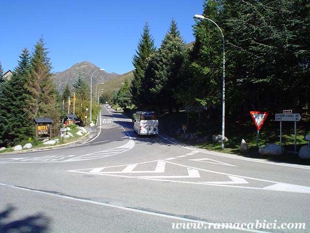 Cruce hcia Pla de Beret