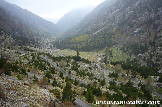 Vistas de gran parte de la subida