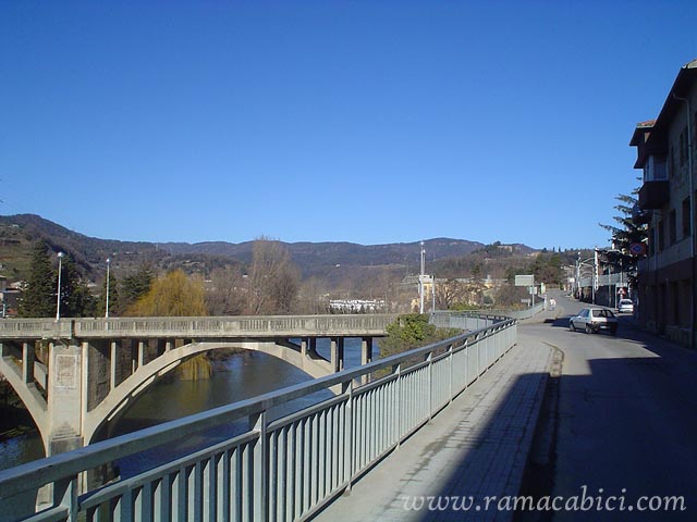 Inicio de la subida en Sant Quirze de Besora