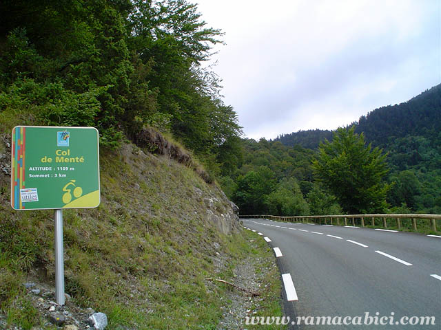 Letrero a falta de 3 kilmetros