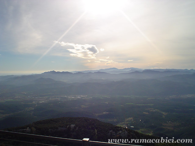 Preciosas vistas desde El Mont