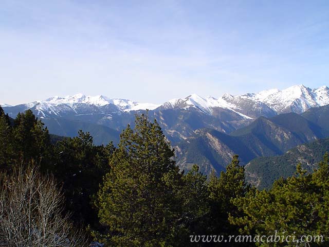 Preciosa vista desde el Coll dOrdino