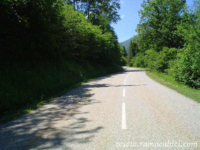 Tramo antes de llegar a Mijanes