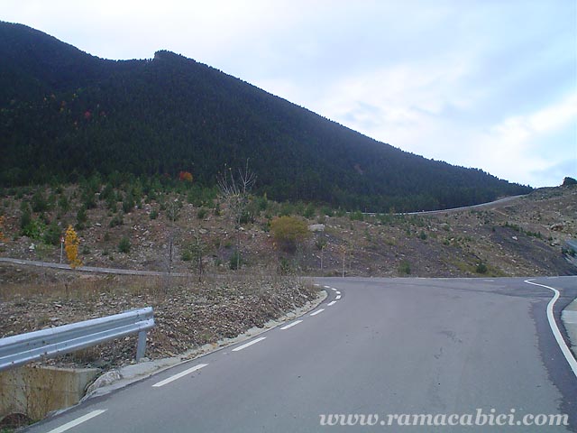 Vista desde lejos del "rampn" del 20%