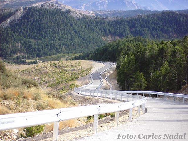 Vista de la rampa inhumana del Km 13,5