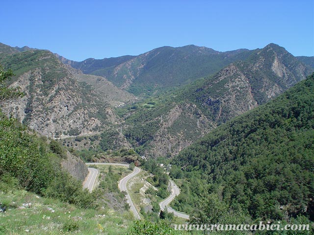 Vista de los primeros kilmetros