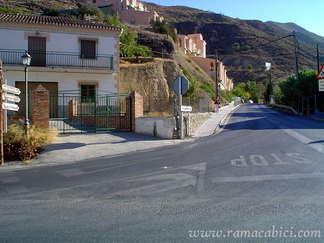 Desvio hacia Gjar Sierra