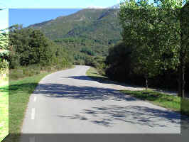 Poco antes de llegar a la Fontmartina