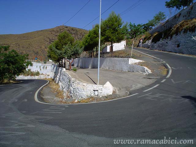 Dura rampa ya dentro del pueblo