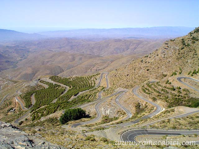 Impresionante vista de la subida